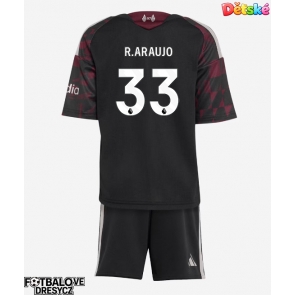 Liverpool Ronald Araujo #33 Dětské Alternativní dres komplet 2026-27 Krátký Rukáv (+ trenýrky)